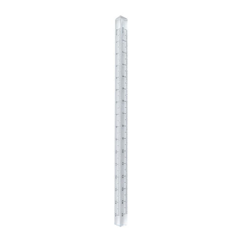 Transparent Triangular Prism Ruler Scale Ruler 0-15cm Straight Ruler for Ideal for Teacher Student Architect Clear Ruler（5pcs） In Australia - Darrahopens