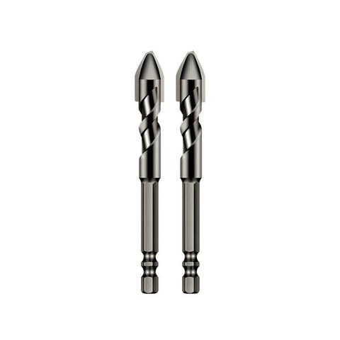 Masonry Drill Bits Set Glass Drilling Bits for Ceramic Tile Wood Porcelain Mirror Plastic Marble Wall,Sizes-10mm,2pcs