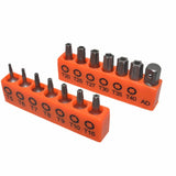 25mm Screwdriver Bit Set Multifunctionl Plum Blossom Head T5-T6-T7-T8-T9-T10-T15-T20-T25-T27-T30-T35-T40 Electric Screwdriver Bit