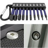 10 pcs Metric Impact Hex Head Allen Wrench Drill Bit Set, S2 Steel Hex Allen Power Bit Set 2” Long with Storage Bit Holder In Australia - Darrahopens