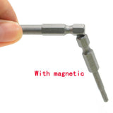 12pcs 1/4 Inch Hex Shank T5-T40 Torx Head Screw Driver Bit Set Security Tamper Proof Star 6 Point Screwdriver Kit Tools