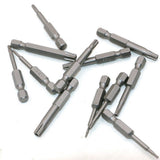 12pcs 1/4 Inch Hex Shank T5-T40 Torx Head Screw Driver Bit Set Security Tamper Proof Star 6 Point Screwdriver Kit Tools