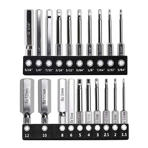 Efficient & Easy To Use Set Versatile 20pcs/set Bit Set With Long Lasting Plating & Low Magnetic Force Bit Set
