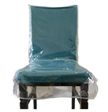 Dining Room/Kitchen Chair Cover/Protector-Heavy Duty Clear No Dust/Spill/Pet Hair/Pet Claws, Easy Clean Slipcover