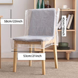 2 Pcs Large Plastic Clear Patio Furniture Chair Cover Outdoor Waterproof Dust Proof Swivel Lounge Chair Patio Rocking Chair In Australia - Darrahopens