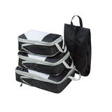 Travel Organizer Compression Packing Cubes:4Set Lightweight Luggage Organizer Bags for Travel - Essentials Accessories for Luggage
