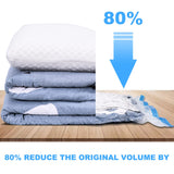 Vacuum Storage Bags, Works with Any Vacuum Cleaner,to Store Clothes and beddings,Keep Away from Moisture (6 pcs(60X40) CM) In Australia - Darrahopens