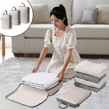 3Pcs Travel Compression Packing Storage Bags,Travel Bags Luggage Organizers,Travel Zipper Waterproof Compression Cubes In Australia - Darrahopens
