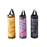 3Pack Plastic Bag Holder, Grocery Bag Holder for Plastic Bags Mesh Hanging Storage Dispenser Trash Bag Organizer Shopping