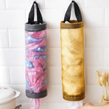 3Pack Plastic Bag Holder, Grocery Bag Holder for Plastic Bags Mesh Hanging Storage Dispenser Trash Bag Organizer Shopping