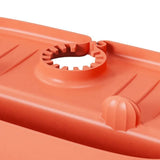 Kitchen Faucet Splash-Proof Draining Rack|Non-Slip Countertop Pad | Storage Rack Mat for Faucet to Keep Sponge|Orange Rack(Orange)