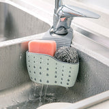 Kitchen Sink Shelf Soap Sponge Drain Rack Holder Double Decker Hanging Basket Storage Suction Cup Kitchen Organizer Sink