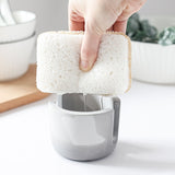 Diatomite Sponge Holder - Quick Dry Kitchen Sink Organizer - Fast Absorbing Stone Drying -Dish Sponge Holder（3pcs）