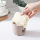 Diatomite Sponge Holder - Quick Dry Kitchen Sink Organizer - Fast Absorbing Stone Drying -Dish Sponge Holder（3pcs）