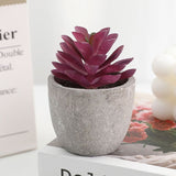 Artificial Potted Plant, Small Artificial Plant, Artificial Fake Plant, Office Home Wall Decoration (3 pcs)