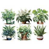 Stickers for Living Green Tropical Leaves Wall Decal Stickers Peel and Stick Wall Art Home Decor Wall Stickers for Bedroom （2pcs） In Australia - Darrahopens