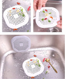 2 Pieces Shower Drain Hair Catcher Bathtub, Home Protectors with Sucker Water Trap Sink Cover for Bathroom Bathtub (Grey,White)