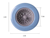 Kitchen Sink  Anti-Blocking Plug Cover Drainage Floor Drain 
Silicone Kitchen Sink Strainer,Large Wide Rim 4.3" Diameter