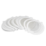 Disposable Shower Drain Cover Hair Catcher Sink Drain Strainer Mesh for Bathroom Bathtub and Kitchen 20 Pack
