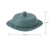 Floor Drain,Shower Floor Drain Strainer Kitchen Silicone Sink Deodorant Sewer Floor Drain Anti-Blocking Pad Bathroom Hair（3pcs）