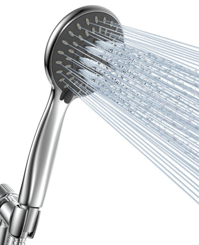 High Pressure Handheld Shower Head, 5 Functions High Flow Shower Head with Handheld Powerful Spray Shower Head for Improving Water In Australia - Darrahopens