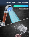 Filtered Shower Head with Handheld, High Pressure Shower Head with Filter, Water Saving Spray Handheld Showerheads
