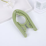 4 Pcs Travel Hangers -Portable Folding Clothes Hangers Travel Accessories Foldable Clothes Drying Rack for Travel (Colorful 4pcs)