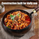 Cast Iron Skillet, Japanese Iron Pan, Cast Iron Braiser, Hand-Forged Non-Coated Frying Pan for Gas, Induction, Durable and Versatile Cookware In Australia - Darrahopens