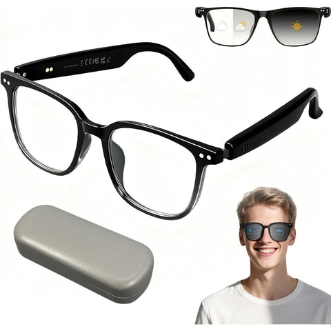 Ai Interpretation Smart Glasses, 164-Language Translation, Photochromic Lenses, Ai Chat & Hands-Free Audio, Wireless Bluetooth Real-Time Simultaneous Interpretation Glasses Unisex In Australia - Darrahopens