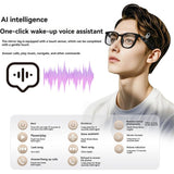 Ai Interpretation Smart Glasses, 164-Language Translation, Photochromic Lenses, Ai Chat & Hands-Free Audio, Wireless Bluetooth Real-Time Simultaneous Interpretation Glasses Unisex