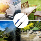 Pressure Washer,  High Pressure Power Washer, with 2 Jet Different Nozzle and Hose Quick Connectors, Easily Removes Stubborn Stains