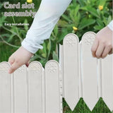 Garden Edging Garden fences,Lawn Garden Fence Edgings 9"X 11" Garden Edging Plastic Landscape Edging with 10Pcs Stakes for The Yard,Lawn Edging,Lawn Garden Flower Beds