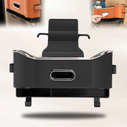 Car Seat Back Storage Box -Multifunctional Storage Box with Cup Holders, Tissue Box & Hooks, Headrest Mounted Travel Essential for Kids and Family Road Trips