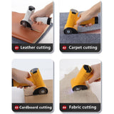 Darrahopens Home & Garden > Garden Tools > Gardening Tools Rechargeable High-Speed Cardboard Cutter, Powerful Cordless Electric Scissors with LED Light & USB Charging, Four Speed Settings Low Vibration Mini Box Cutter In Australia - Darrahopens