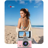 Mini Digital Camera with 1.47 in LCD Screen, 1080P Flip Screen Retro Digital Keychain Camera with Built-in Flash, Strap and Keychain, Portable Mini Cameras In Australia - Darrahopens