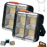 Mini Solar Rechargeable Multifunctional Searchlight, Solar Flashlight Rechargeable, Orange Flood Lights Outdoor, High Lumen Flashlight, Suitable for Outdoor Camping (Yellow) In Australia - Darrahopens