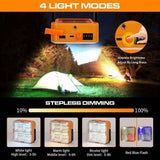 Mini Solar Rechargeable Multifunctional Searchlight, Solar Flashlight Rechargeable, Orange Flood Lights Outdoor, High Lumen Flashlight, Suitable for Outdoor Camping (Yellow) In Australia - Darrahopens