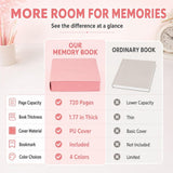 Thickened Color Brick Notebook - A5 720 Hardcover Journal, PU Leather Thick Paper Design for School, Office, Study And Travel In Australia - Darrahopens