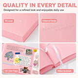 Thickened Color Brick Notebook - A5 720 Hardcover Journal, PU Leather Thick Paper Design for School, Office, Study And Travel In Australia - Darrahopens