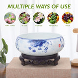 Ceramic Flowerpot Multi-Color Non-Hole Hydroponic Container for Home 1Set
