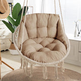 Swing Egg Chair Cushion, Outdoor Indoor Hanging Chair Cushion, Thickened Hanging Basket Seat Cushion, for Balcony Porch Garden