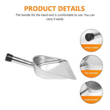 Stainless Steel Shovel, Comfortable Grip, Practical for Home Cleaning
