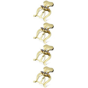 4-Pack Folder Set for Marching Band - Trombone Lyre Clip, Clarinet & Music Folders for Musicians
