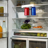 Adjustable ABS Fridge Drink Organizer for Efficient Storage
