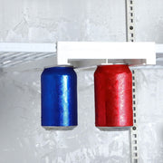 Adjustable ABS Fridge Drink Organizer for Efficient Storage
