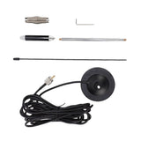 Antenna kit 26-28MHz, with 5m cable and magnetic installation of 60cm antenna, suitable for cars and trucks