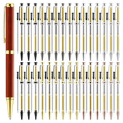 30 Pcs Slimline Pen Kit Wood Turning Twist Pen Kit with Refill Lathe Turning Supplies for DIY Making, Supplies In Australia - Darrahopens