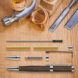 30 Pcs Slimline Pen Kit Wood Turning Twist Pen Kit with Refill Lathe Turning Supplies for DIY Making, Supplies In Australia - Darrahopens