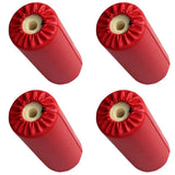 4X PU Leather Foam Foot Pad Sponge Roller Support Workout Exercise Equipment for Home Gym Weight Bench Workout Machine In Australia - Darrahopens