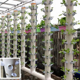80X Hydroponic Vertical Tower Container DIY Hydroponic Planting Cup Flower Container Plant Growth Pot Cup In Australia - Darrahopens